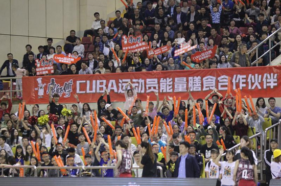 第20届CUBA二十四强八进四赛事现场