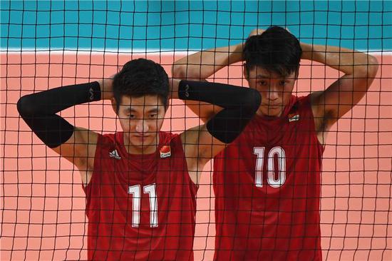 中国男排亚运会2比3不敌巴基斯坦