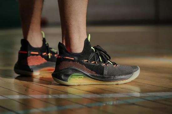 under armour curry 6 on feet