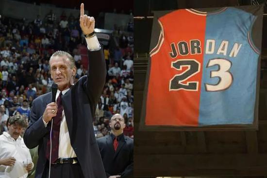 为了尊重乔丹,他呼吁全联盟球员都不再穿23号球衣,而nba各队也应将本