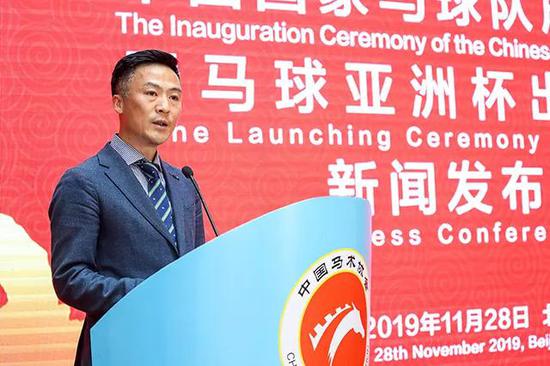 中国马球国家队成立 誓师征战亚洲杯