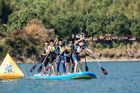 千岛湖水上户外多项赛来袭 桨板公开赛火热开赛_户外频道_新浪竞技