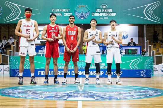 杨瀚森入选u18亚洲杯最佳阵容 李周永当选mvp