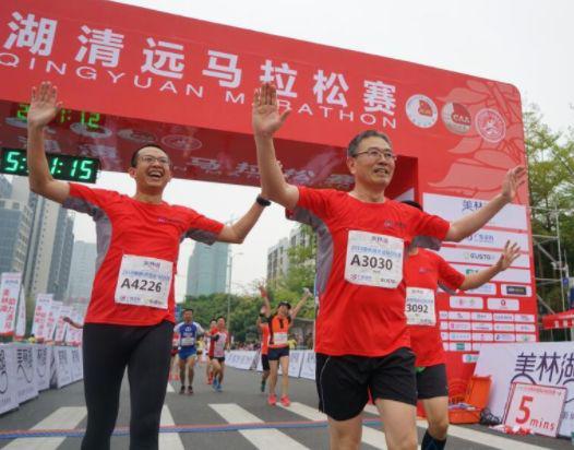 为河源点赞!市长领跑 副市长3小时17分关门完赛