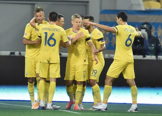 乌克兰14名球员受新冠和伤病影响缺阵