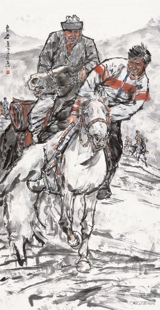 马才是我心中的真英雄:苦学派画家——张扬