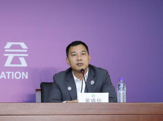 广州富力足球俱乐部董事长黄盛华。新华社图片