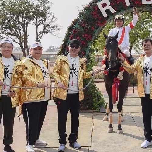 于谦吴京喻恩泰等“大谦世界明星马主团”成员携家人观科右中旗赛马