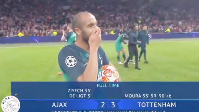 热刺逆转 比赛结束众生相