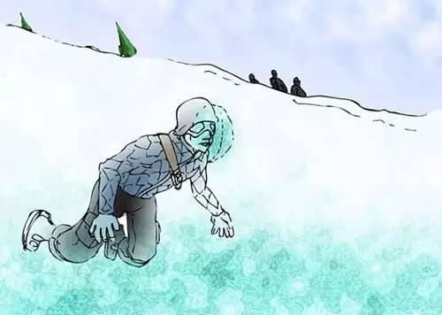 滑野雪遇危险如何自救?(图)