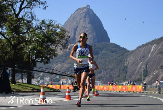 德西蕾-林登在里约奥运会比赛中