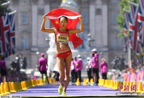 中国女子竞走延续优势。