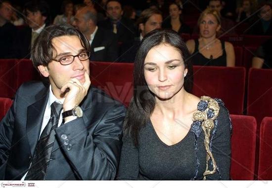 蒙特拉和第一任妻子丽塔.