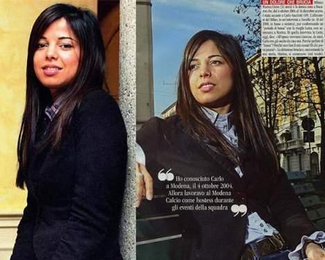 第二任自述,2001年认识安切洛蒂,安帅执教米兰末期办离婚,常住米兰内