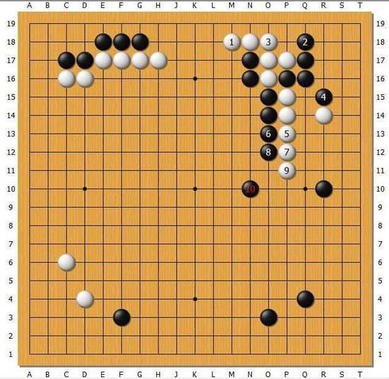 白1如果简单地长一个，黑2先手立完尖在4位，黑棋好调。