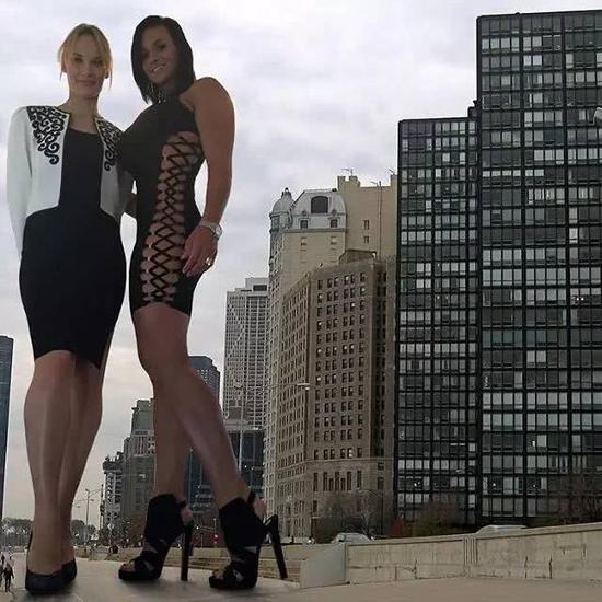 1米9健身女长腿逆天一般人hold不住