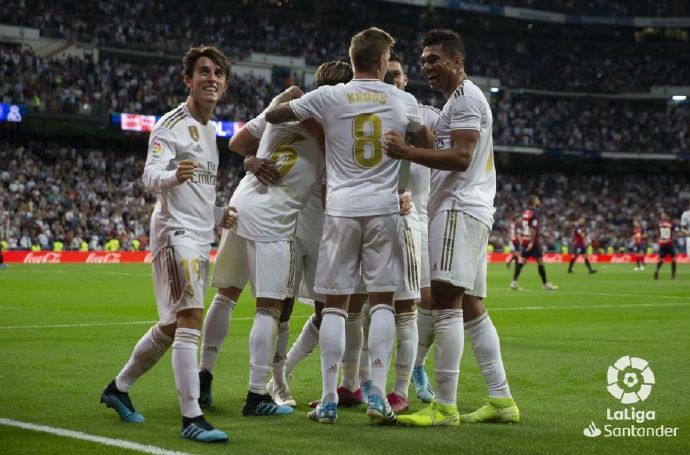 皇马2-0奥萨苏纳