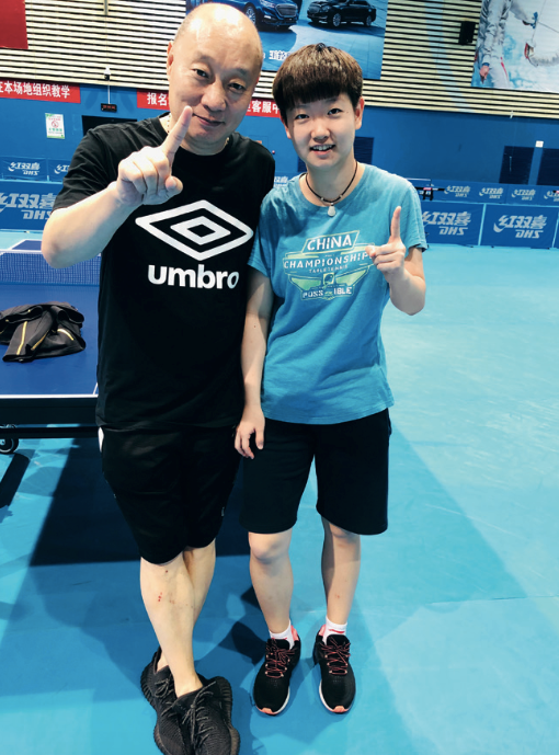 教练：孙颖莎小时候目标张怡宁 进国家队连冲三