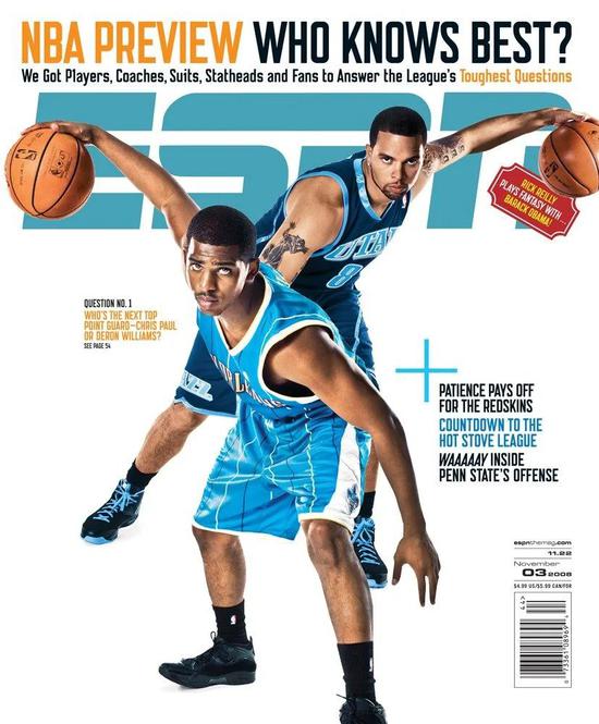 复古风那些年espn的杂志封面