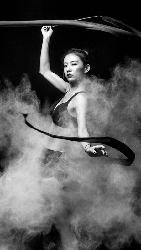 艺术体操女神运动员付庞博