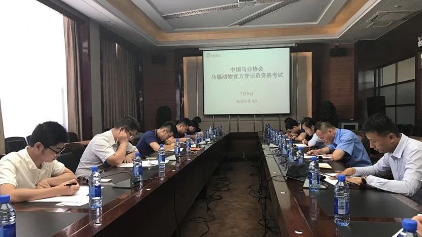 中国马会官方登记员水平测试及培训今日举行