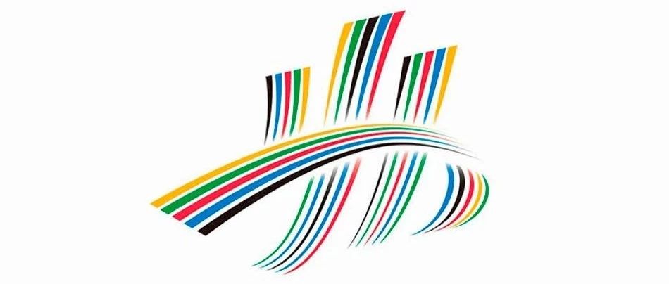 二青会会徽山河