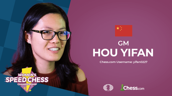 女子SpeedChess大奖赛第四站 侯逸凡第三纽克冠军