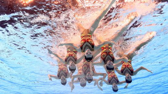 中国花游队积极应对奥运延期 东京目标更进一步