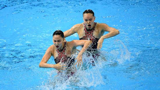 中国花游队积极应对奥运延期 东京目标更进一步