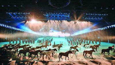 《蒙古马》剧照 锡林郭勒职业学院供图