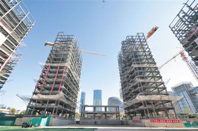 北京冬奥村工地