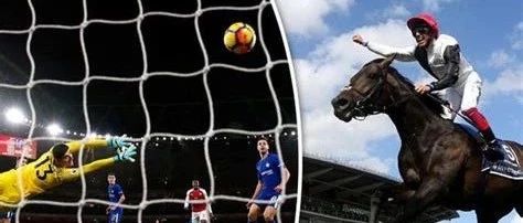 足球明星跨界玩赛马