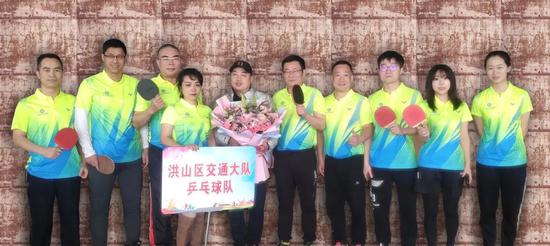 大队长黄天立率队参加“国乒东风行”活动