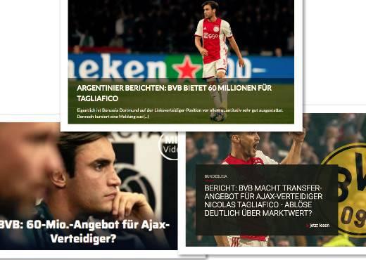 头版：拜仁不再考虑波切蒂诺 多特想要全能前锋