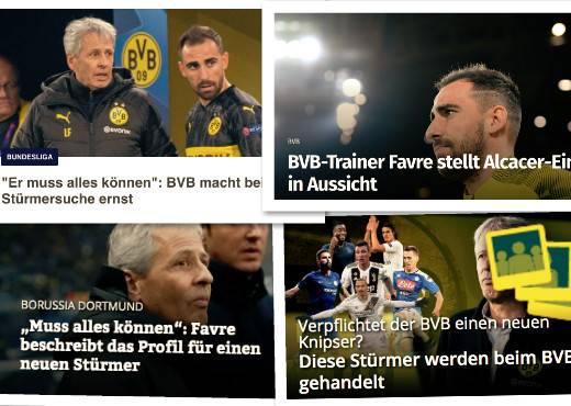 头版：拜仁不再考虑波切蒂诺 多特想要全能前锋