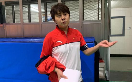 王濛异国获得率队参添世锦赛等大赛的机会。新京报记者 孙海光 摄