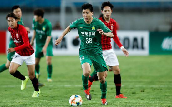 王刚在国安队一战成名。图/Osports