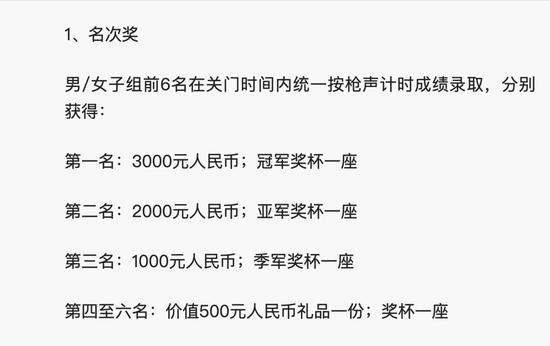 赛事拖欠选手奖金 维权却遭踢皮球