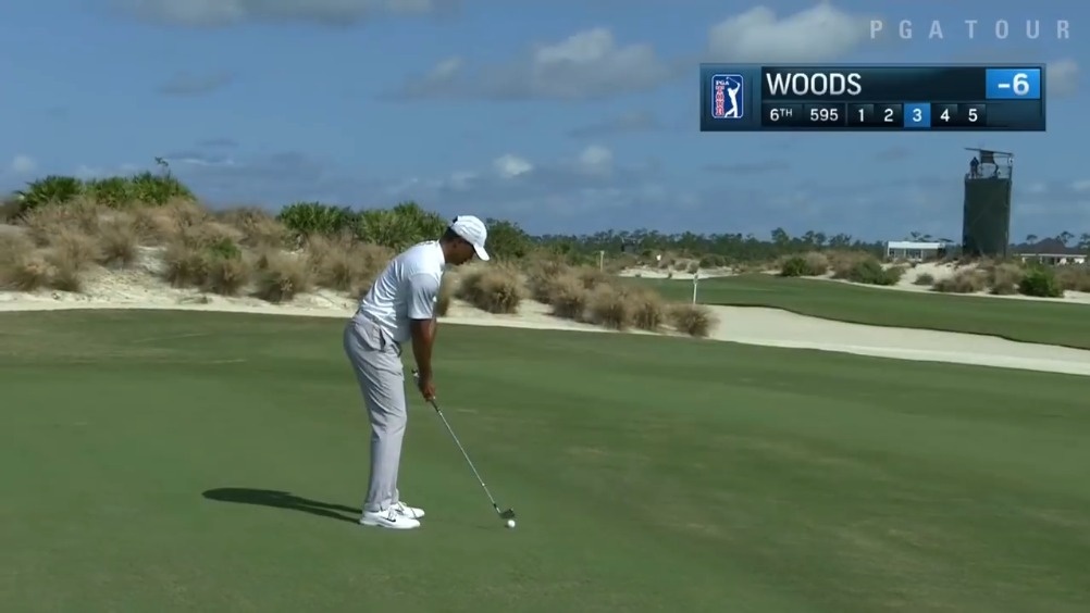 伍兹第二轮68杆精华集锦