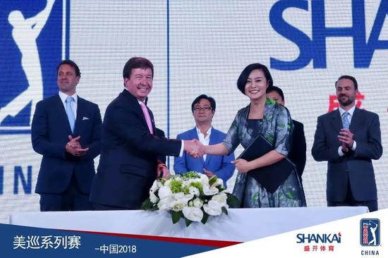 美巡赛-中国与盛开体育达成合作伙伴关系