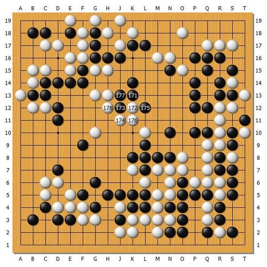 日本棋圣战井山裕太先下一城 一力辽稍欠火候 日本棋圣战井山裕太先下一城 一力辽稍欠火候