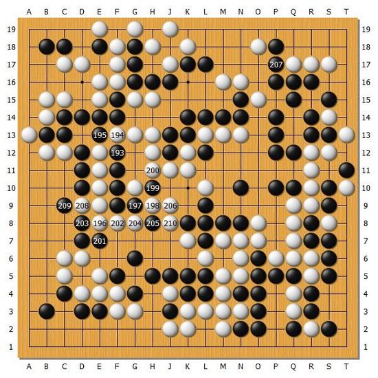 日本棋圣战井山裕太先下一城 一力辽稍欠火候 日本棋圣战井山裕太先下一城 一力辽稍欠火候