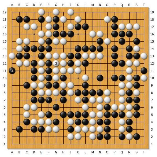 日本棋圣战井山裕太先下一城 一力辽稍欠火候 日本棋圣战井山裕太先下一城 一力辽稍欠火候