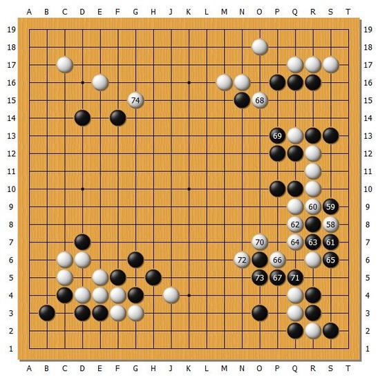 日本棋圣战井山裕太先下一城 一力辽稍欠火候 日本棋圣战井山裕太先下一城 一力辽稍欠火候