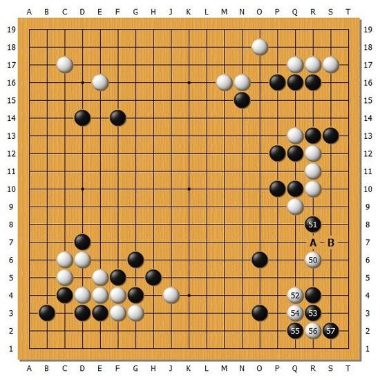 日本棋圣战井山裕太先下一城 一力辽稍欠火候 日本棋圣战井山裕太先下一城 一力辽稍欠火候