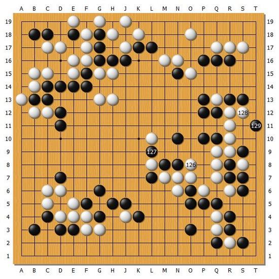 日本棋圣战井山裕太先下一城 一力辽稍欠火候 日本棋圣战井山裕太先下一城 一力辽稍欠火候