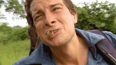 跳伞吃蛆死里逃生荒野求生我只服贝爷