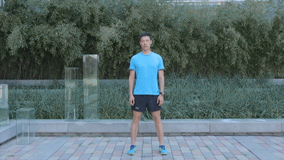 体前屈左右拉伸