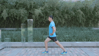 小腿腓肠肌拉伸