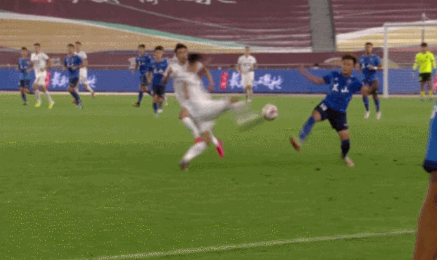 李嘉玮的飞踹直中阮杨背部